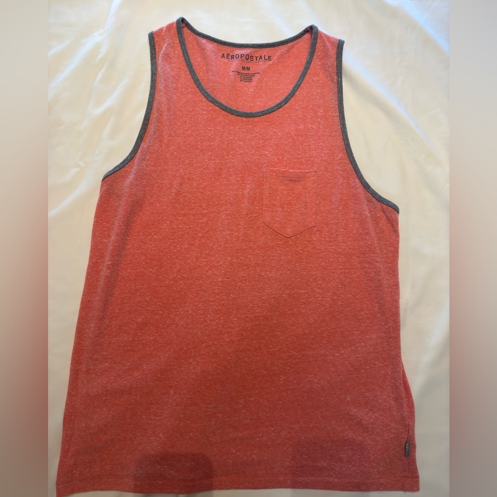 Aeropostale, medium red tank top